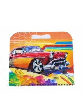 Sketch Pad Character Stationery Boys (Large)