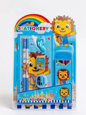 7 in 1 stationery set for kids
