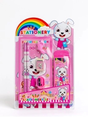 7 in 1 stationery set for kids
