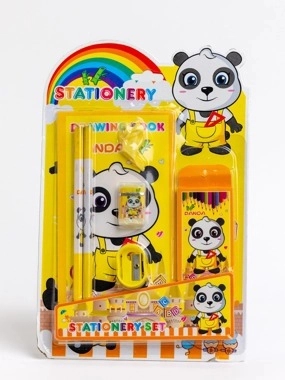 7 in 1 stationery set for kids
