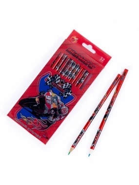 Color Pencils Set for Kids 12-Pack Bike