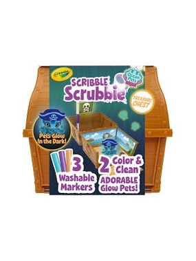 Crayola Scribble Scrubbie Pets Glow Ocean Playset, Toys for Boys & Girls, Gifts for Kids