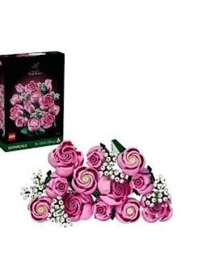 LEGO 10374 Flowers Botanical Bouquet di Rose Rosa
