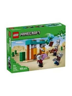 LEGO Minecraft The Illager Desert Patrol 7+