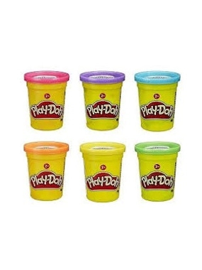 Play-Doh Clay Single Piece Multiple Colors 2+