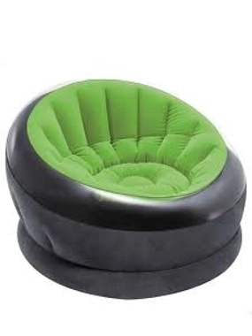 Intex Empire Green Chair 112x109x69cm Inflatable Indoor/ ...