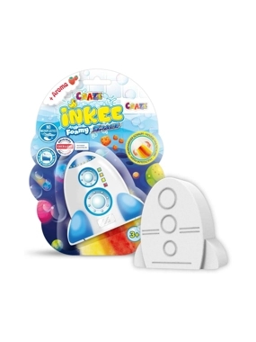 Inkee Space Rocket Shaped Bath Bomb With Aroma
