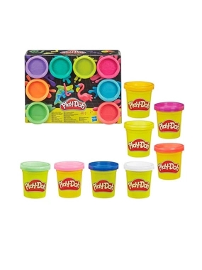 PLAY-DOH 8 PK NEON COLORS