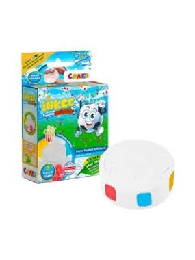 Inkee Football Shaped Bath Bomb With 3 Color Foam