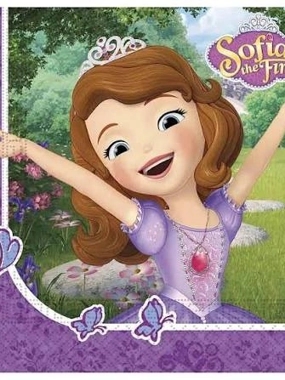 Sofia The First 20 Paper Napkins