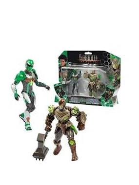 Playset Gormiti Glen and Rockard 15 cm
