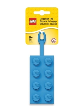 LEGO Luggage Tag Blue