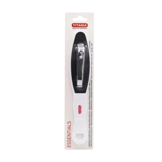 TITANIA TITANIA FOOT FILE WITH NAIL CLIPPER 3020OP