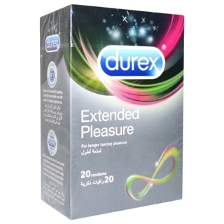 DUREX EXTENDED PLEASURE COND 20'S
