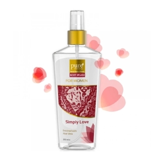 PUREBEAUTY BODY SPLASH SIMPLY LOVE W 250 ML