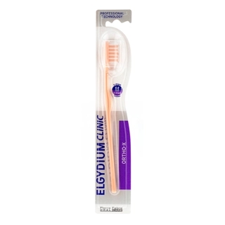 ELGYDIUM CLINIC X ORTHODONTIC TOOTHBRUSH MEDIUM
