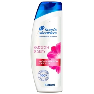 H&S SMOOTH & SILKY 600ML