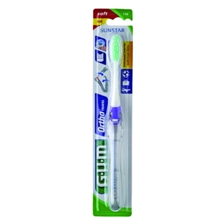 GUM TOOTHBRUSH ORTHO TRAVEL, SUNSTAR GUM 125MK