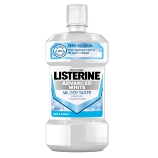 LISTERINE ADVANCED WHITE MILD 500ML