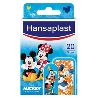 HANSAPLAST KIDS DISNY MICKEY&FRIENDS 20 PLASTERS