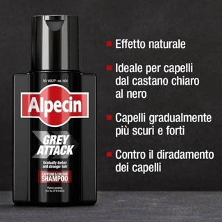 ALPECIN GREAY ATTACK SHAMPOO 200 ML