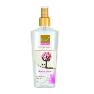PUREBEAUTY BODY SPLASH SWEET LOVE W 250 ML
