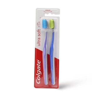 COLGATE SLIM SOFT ADVANCE MULTIPACK TOOTHBRUSH - 2PK