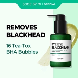 SBM BYE BYE BLACKHEAD 30 DAYS MIRACLE GREEN TEA TOX BUBBLE CLEANSER 120G