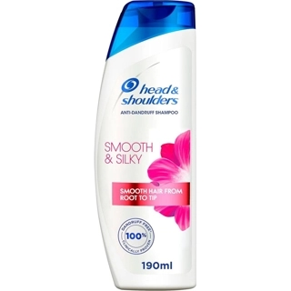 H&S SMOOTH & SILKY 190ML