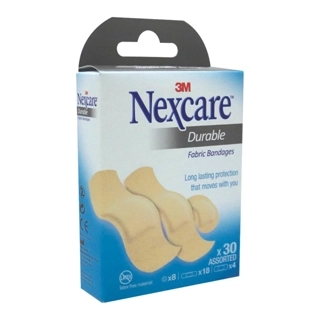 NEXCARE NEXCARE 3M 667-30 DURABLE 30 PCS ASSORT