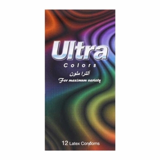 ULTRA COLORS CONDOMS 12 LATEX