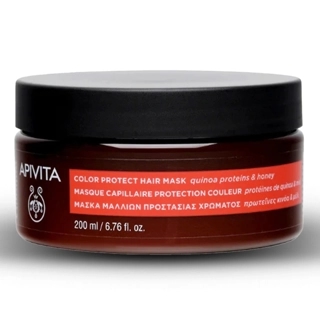 APIVITA COLOR SEAL HAIR MASK (QUINOA PROTEINS & HONEY) 200ML