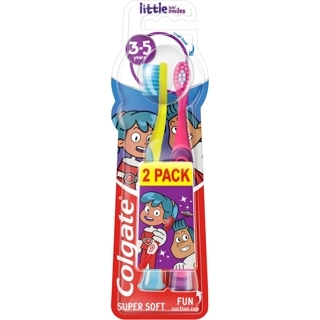 COLGATE TOOTHBRUSH KIDS 3-5 LITTLE KIDS SMILES 2PK