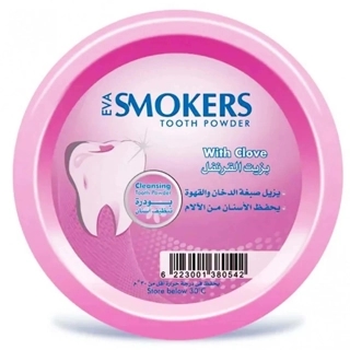 EVA SMOKERS TOOTH POWDER WITH CLOVE 40GM