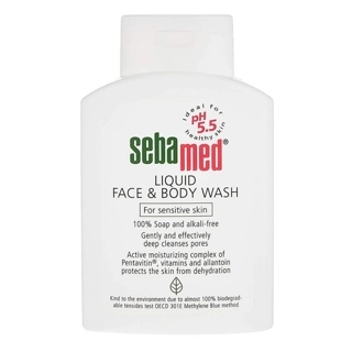 SEBAMED LIQUID FACE & BODY WASH 200 ML