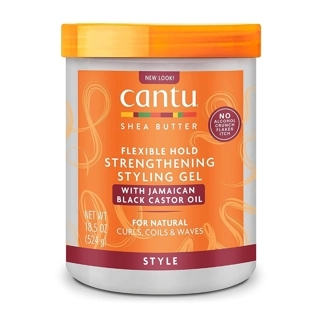 CANTU JAMAICAN CASTOR OIL MAX HOLD STYLING GEL 524G