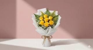 Yellow Charm Bouquet