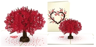 Red Sakura Tree