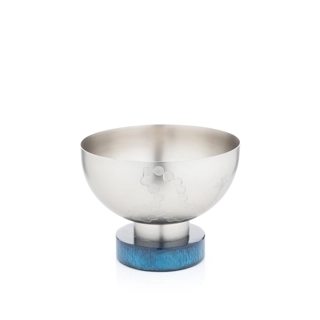 Silver Date Bowl with Beads Pattern from Tila