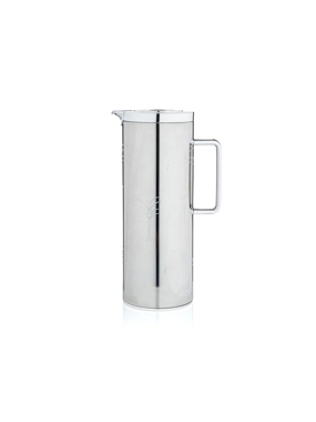 Silver Tea and Coffee Flask with Palm Tree Pattern from Aseeb