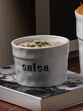 Salsa Serving Bowl from Deliona
