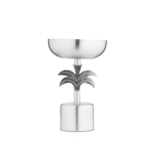 Silver Palm Tree Serving Bowl from Aseeb