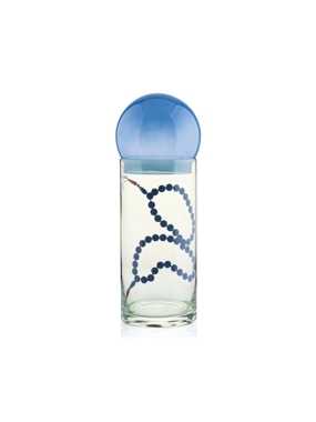 Large Carafe 1240 ml with Beads Pattern from Tila
