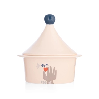 Date Bowl with lid from Belina