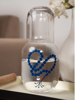 Beads Carafe Set 880 ml with Cup from Tila