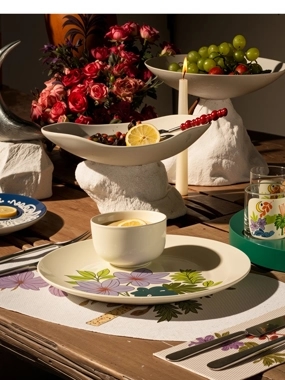 Beige Decor Small with Bowl from Naqaa