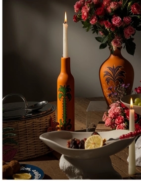 Palm Tree Candle Holder from Aseeb