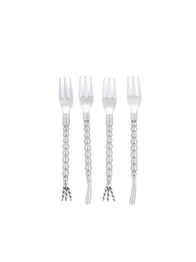 Stainless Steel Forks set of 4 with Round Handle from Aseeb