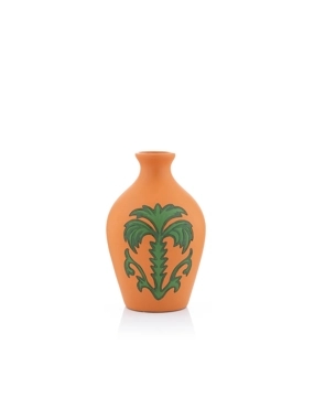 Small Decorative Vase with Palm Pattern from Aseeb
