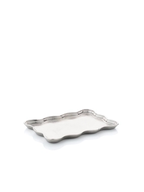 Silver Wave Serving Tray from Tila